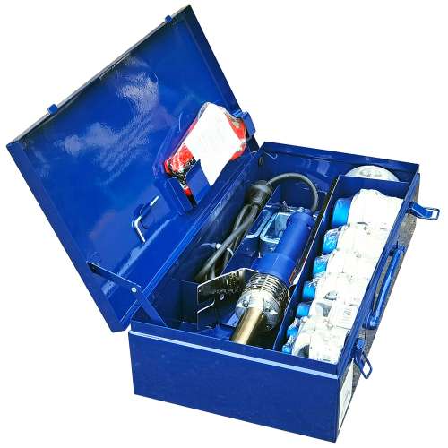 DYTRON Set P-4a 650W PROFI blue (16-63, 100) аппарат для спайки полипропиленовых труб купить