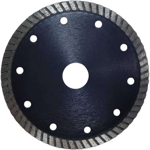 Алмазный диск турбо 125 мм профи по бетону-граниту для болгарки или штробореза RTBE06
