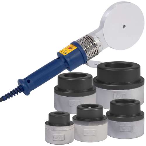 DYTRON D36627 Set P-4a 1200W TW PROFI black (50-110) утюг для ППР труб с насадками