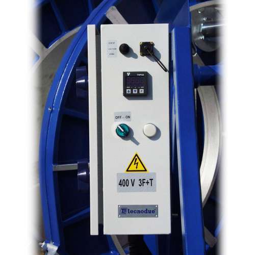Tecnodue сварочный аппарат для полиэтиленовых труб - регулировка температуры