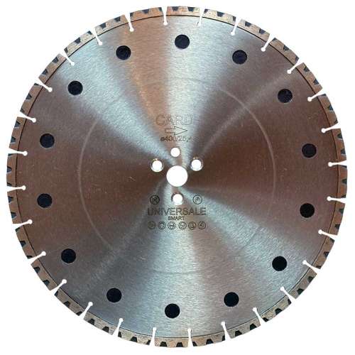 DDT 400-SX турбо-сегментированный алмазный диск Ø400 мм для сухой и мокрой резки 