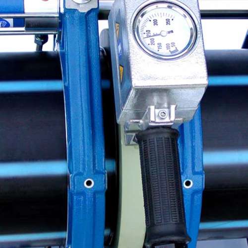 Аппарат стыковой сварки полимерных труб PT-250-CSE Tecnodue – сварочное зеркало
