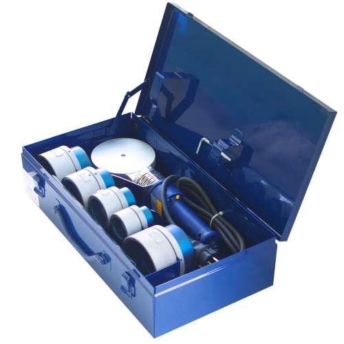 DYTRON D02366 Set P-4a 1200W PROFI blue (40-90) паяльник для пластиковых труб