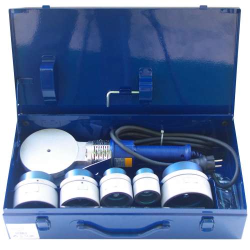 DYTRON D04990 Set P-4b 1200W TW Plus PROFI blue (40-90) утюг для пластиковых труб