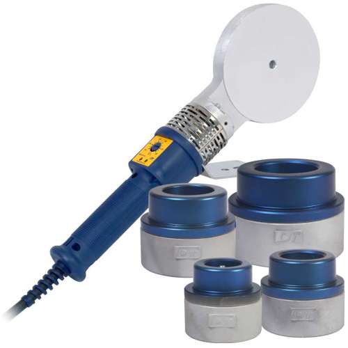 DYTRON D21667 Set P-4a 1200W PROFI blue (63-110) паяльник труб с насадками