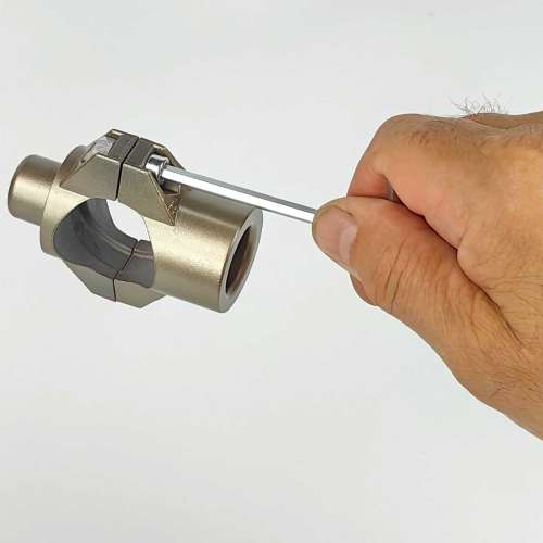 20 мм колодочная насадка серебристый тефлон - удержание на ключе