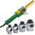 DYTRON D39821 Set P-1a 650W MINI PLUS black (20-40) утюг для спайки труб с насадками