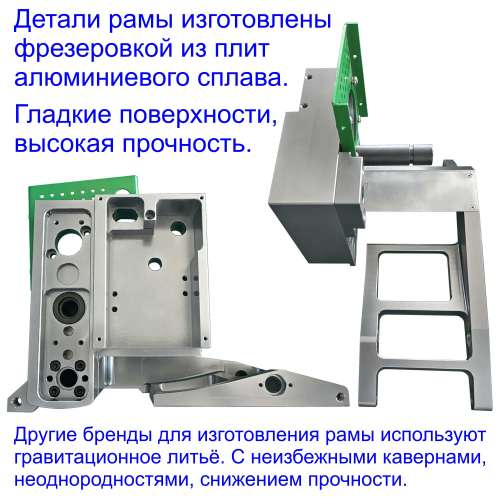 Аппарат клиновой сварки KLIN 7 - преимущества