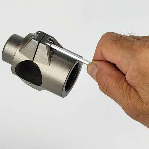 32 мм колодочная насадка серебристый тефлон - удержание на ключе