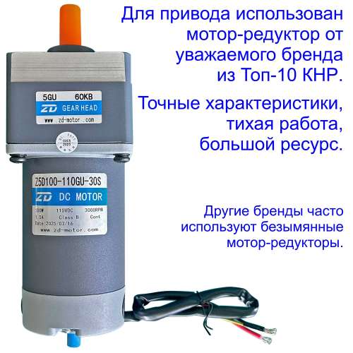 Оборудование для сварки геомембраны KLIN 7 - мотор-редуктор