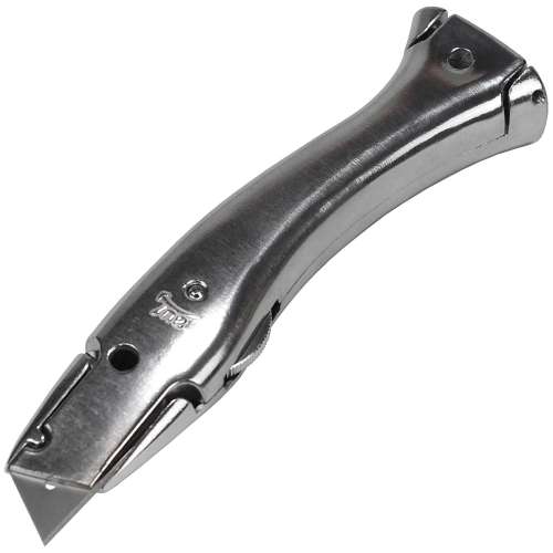 Строительный нож дельфин для резки линолеума в футляре ADR tools 