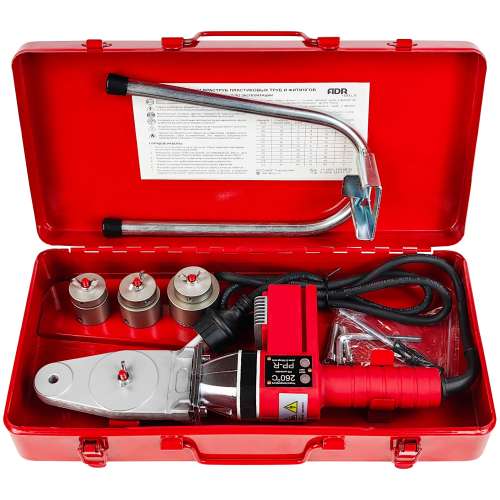 PPR-600 MINI (20-32) аппарат для пайки полипропиленовых труб (ADR tools) купить
